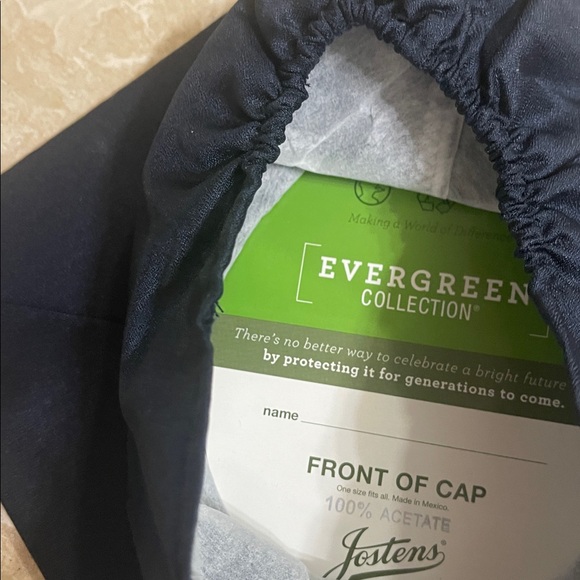 Navy Blue Graduation Gown - Picture 3 of 3